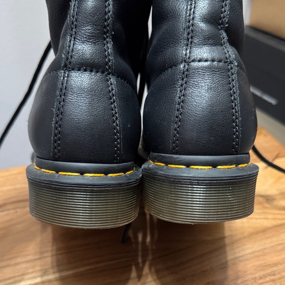 Dr. Martens Black Combat/lace-up Boots - Picture 2 of 4